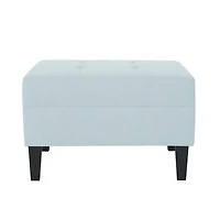 Streamdale Comfy Ottoman with Birch Legs Comfort and Style for Any Room