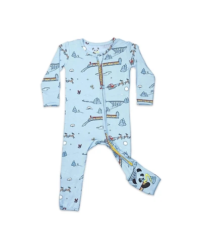 Bellabu Bear Baby Boys or Girls, Polar Express Convertible Footie