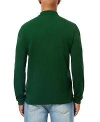 Lacoste Men's Long Sleeve Pique Polo - 132