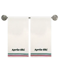 Izod Apres Ski Cotton 2-Pack Hand Towel Set, 16" x 28"