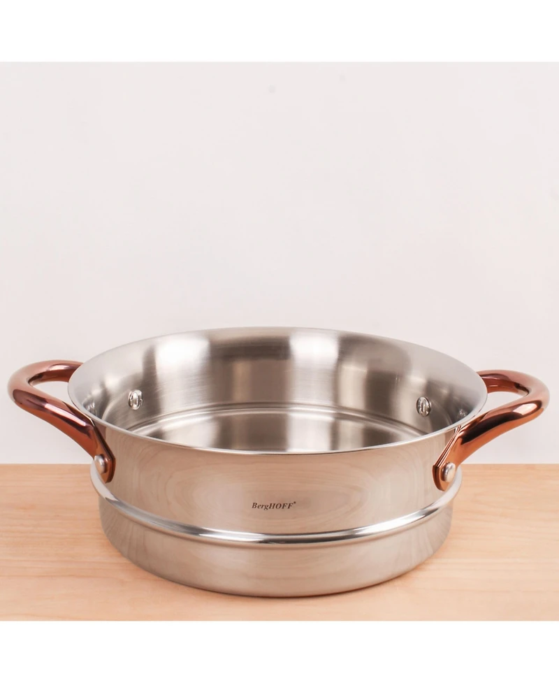BergHOFF Ouro Gold 18/10 Stainless Steel 10" Steamer Insert, Two Side Handles