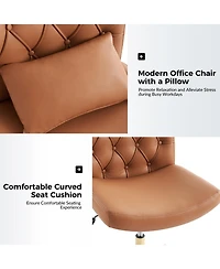 Hulala Home Cyril Modern Office Chair with Sgs International Certified Stainless Steel Gas Spring