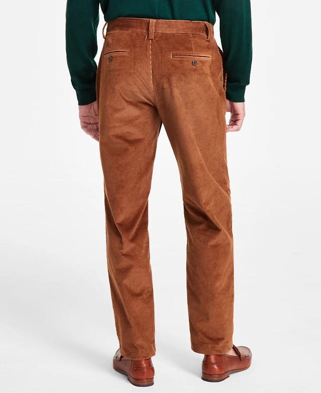 Shop Club Room Men's Corduroy Trousers, Exclusively at Macy's at