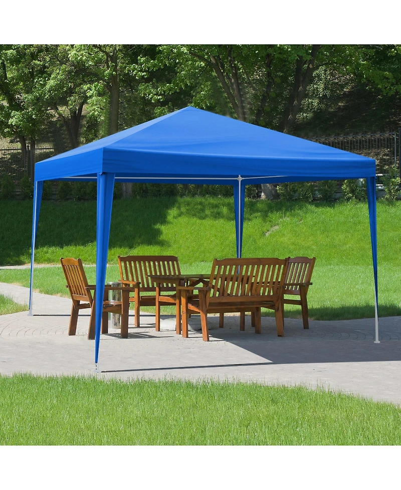 Slickblue Waterproof Gazebo Outdoor Canopy - Patio Tent for Wedding, Bbq, and Party Events