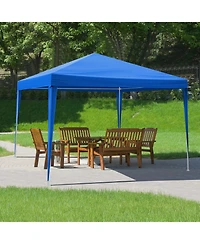 Slickblue Waterproof Gazebo Outdoor Canopy - Patio Tent for Wedding, Bbq, and Party Events