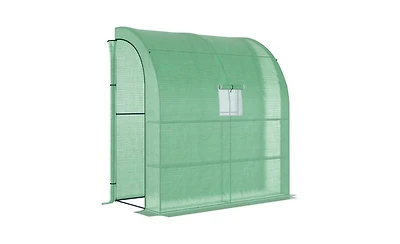 Slickblue Walk-in Mini Greenhouse for Efficient Plant Growth and Protection