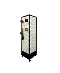 Streamdale 4-Sided Pegboard Display Stand for Crafts and Jewelry