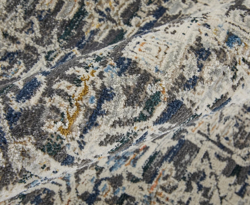 Feizy Kaia 39HUF 2'6"x8' Runner Area Rug