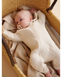 Purebaby Baby Boy and Baby Girl Quilted Coverall