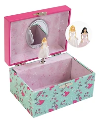 Mele & Co Barbie Ballet Musical Ballerina Jewelry Box