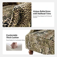 Hulala Home Jim Traditional Armchair with Thick Cushion