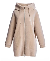 Julia & Stella by Maximilian Women's Sherpa Stadium Coat