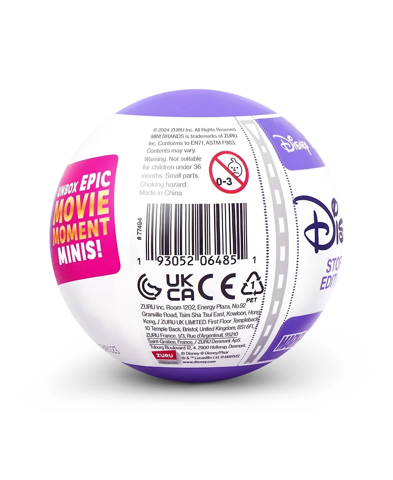 5 Surprise Mini Brands Disney Store Series 3 Capsule by Zuru