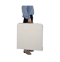 Slickblue Portable Multipurpose Folding Table in White – Versatile and Convenient Table for Indoor and Outdoor Use, Ideal for Events and Everyd