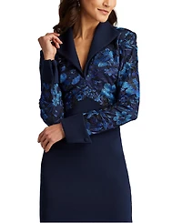 Tadashi Shoji Women's Auger French Cuff Dress