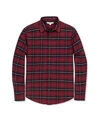 Hope & Henry Men's Brushed Flannel Button Down Shirt