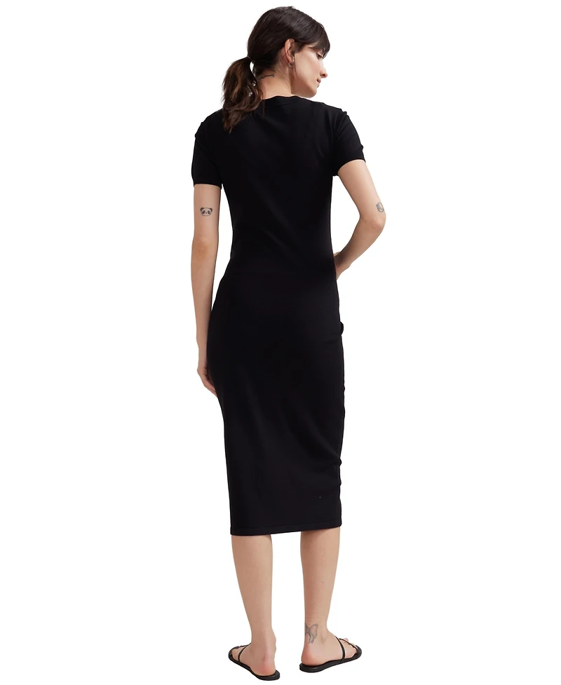 Hatch Collection Maternity The Softsculpt Knit Eliza Dress