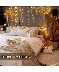 Twinkle Star Led Usb String Light Waterproof Indoor Outdoor Party Decor - 66 ft