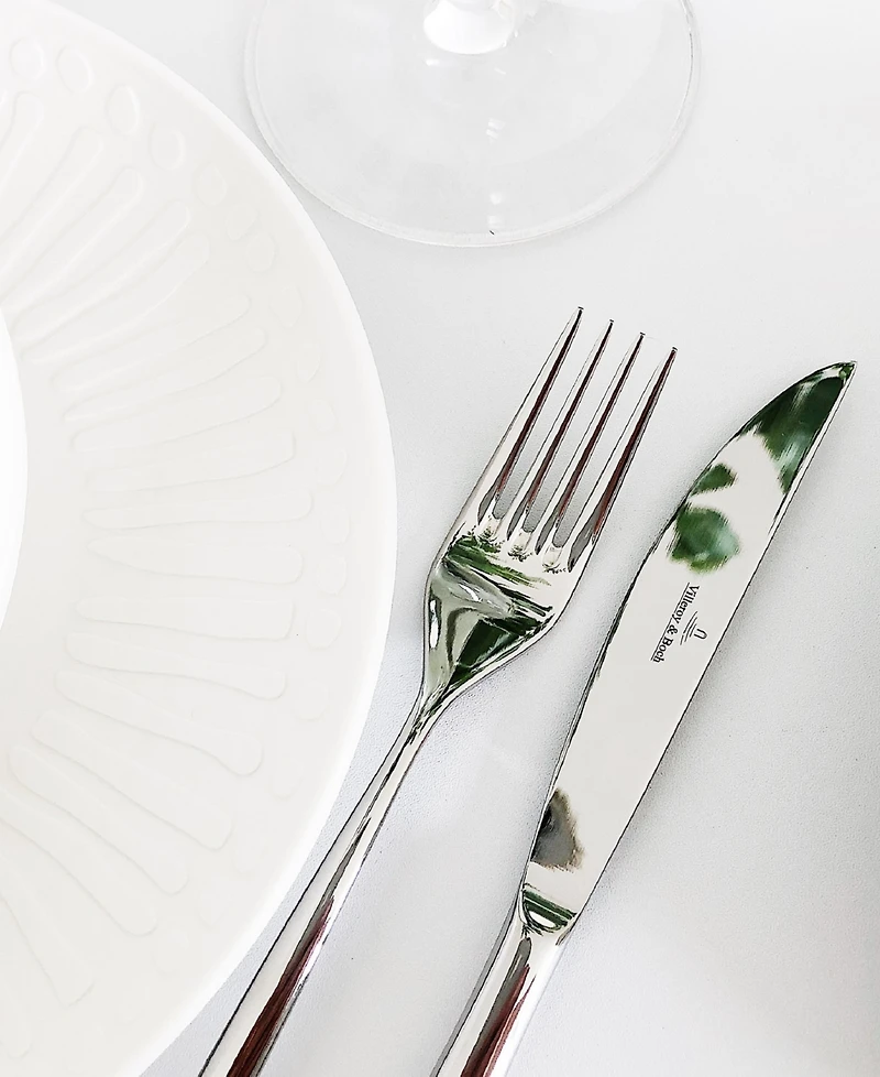 Villeroy & Boch Piemont 40 Piece Flatware Set, Service for 8
