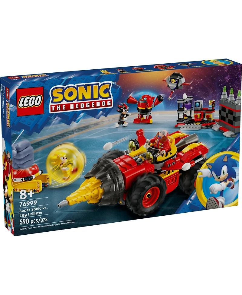 Lego Sonic the Hedgehog Super Sonic vs. Egg Drillster 76999