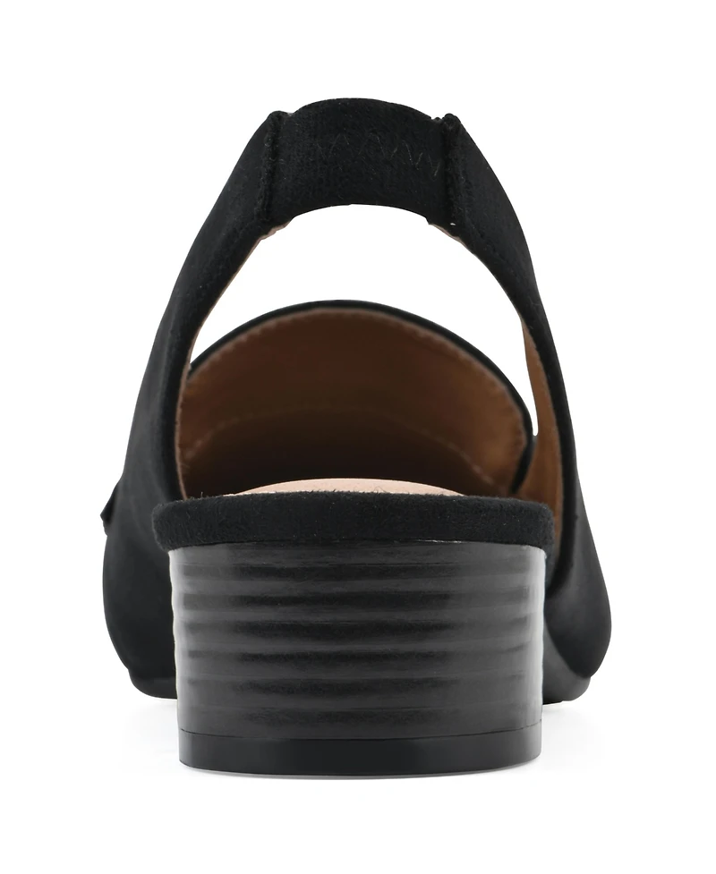 White Mountain Women's Boreal Slingback Heels