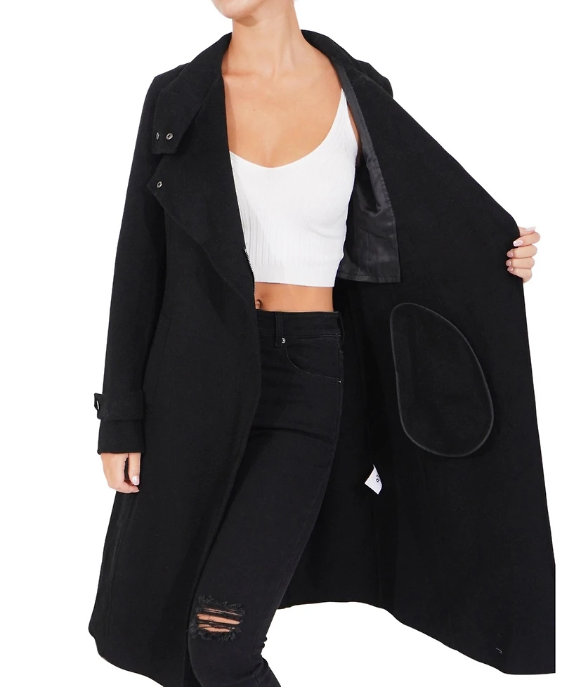 Belle & Bloom Women's Envy Me Zipped Coat