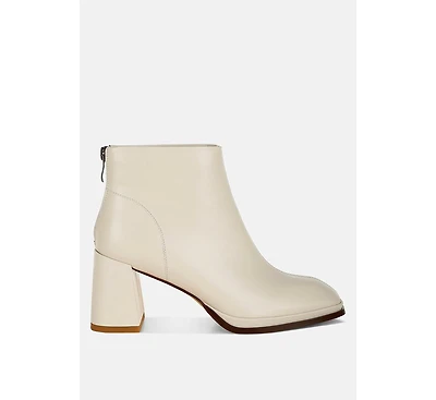 Armada Genuine Leather Square Toe Boots