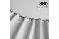 Superior 1500 Thread Count Egyptian Cotton Deep Pocket 4 Piece Sheet Set, California King