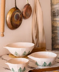 Vietri Lastra Holiday Large Mixing Bowl