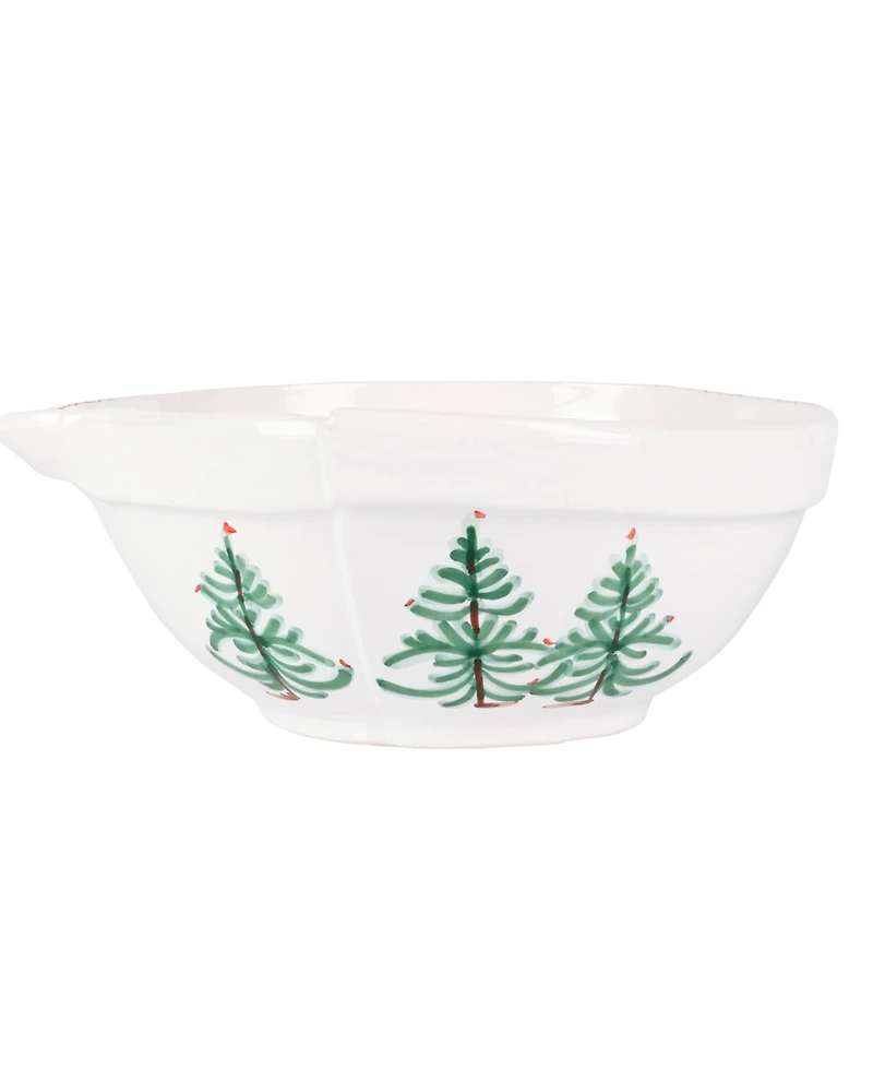 Vietri Lastra Holiday Medium Mixing Bowl