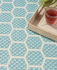 Nourison Home Twist Reversible TWS01 2'2"x8' Runner Area Rug