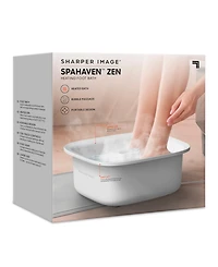 Sharper Image SpaHaven Zen Heating Foot Bath with Splash Guard