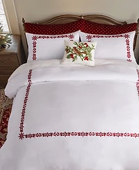 Levtex Holly Thistle Embroidered 2-Pc. Duvet Cover Set, Twin