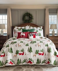 Levtex Tatum Pines Reversible 3-Pc. Bedspread Set
