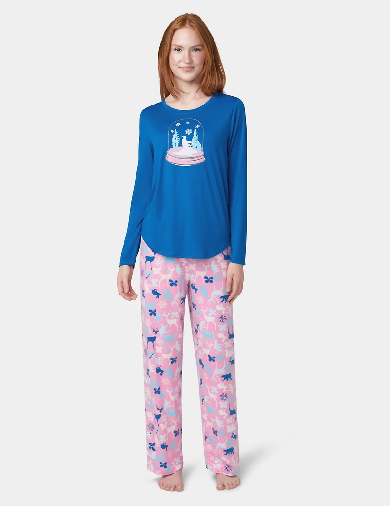 Hue Women's 2-Pc. Timeless Soft Jersey Packaged Pajama Set