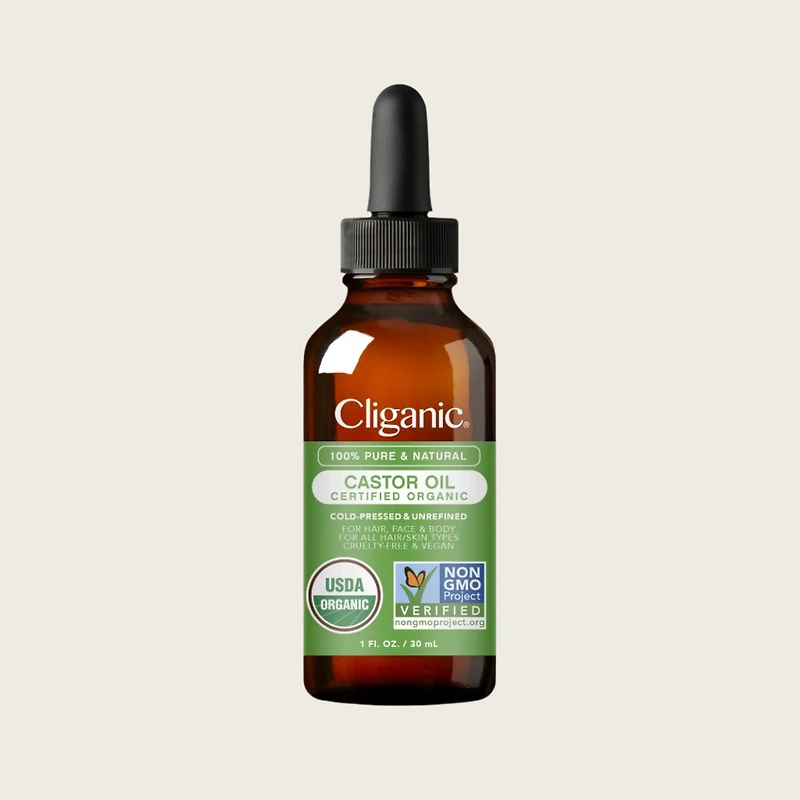 Cliganic Organic Castor Oil (1 Oz)