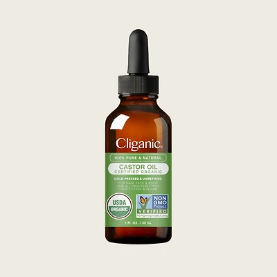 Cliganic Organic Castor Oil (1 Oz)