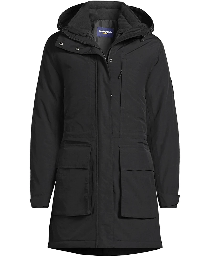 Lands' End Plus Squall Waterproof Insulated 3 1 Winter Parka