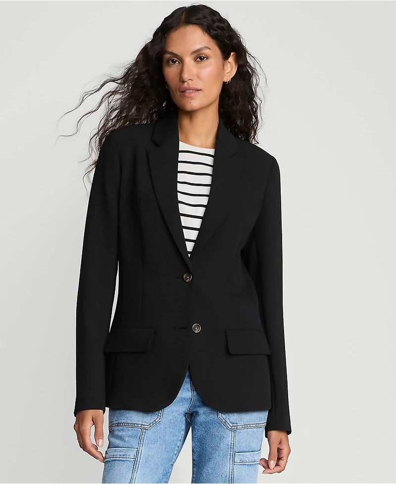 Lands' End Women's Crepe Blazer