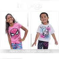 Marvel Spider-Man T-Shirt and Leggings Outfit Set