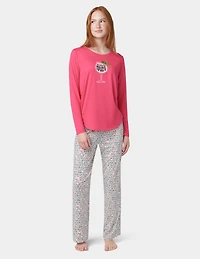 Hue Women's 2-Pc. Timeless Soft Jersey Packaged Pajama Set