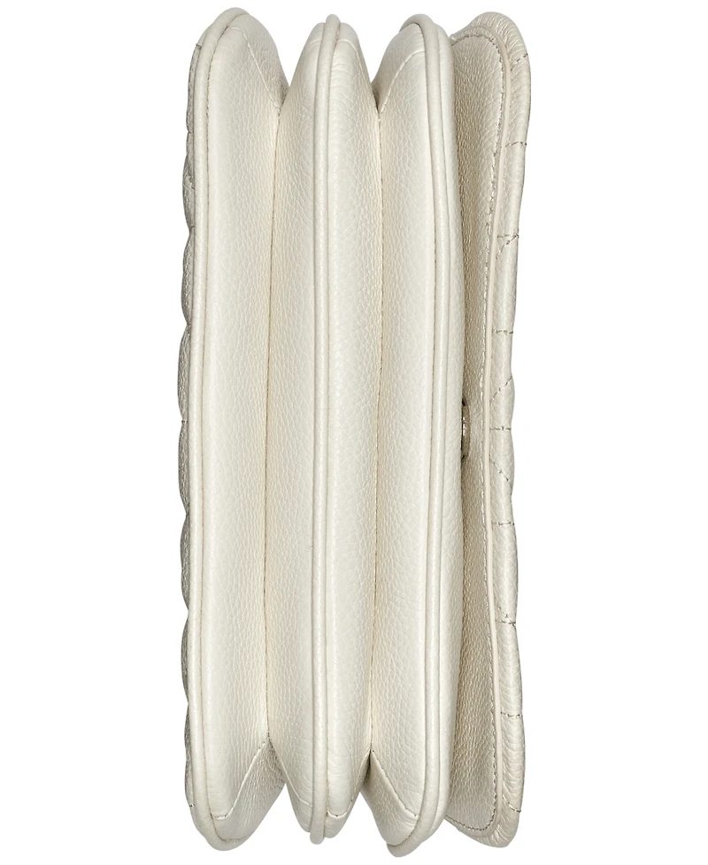 Karl Lagerfeld Paris Lafayette Quilted Leather Shoulder