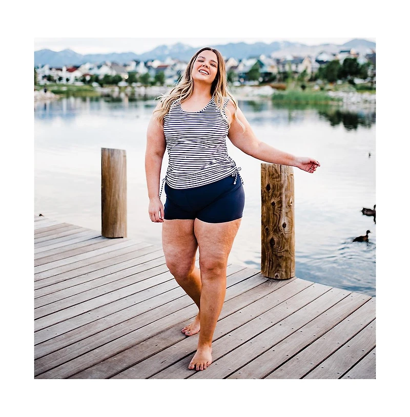 Calypsa Plus Swim Shorts