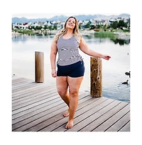 Calypsa Plus Swim Shorts