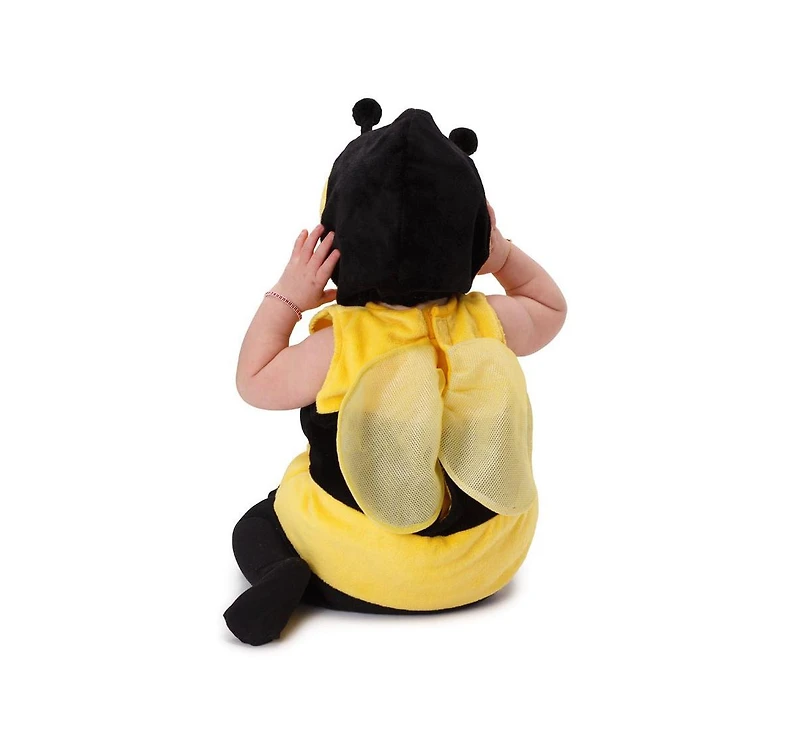 Dress Up America Fuzzy Bee Hooded Tunic Costume - Infants Girls & Boys
