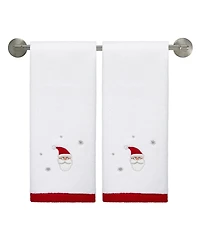 Avanti Ho Ho Ho Cotton Fingertip Towel, 18" x 11"