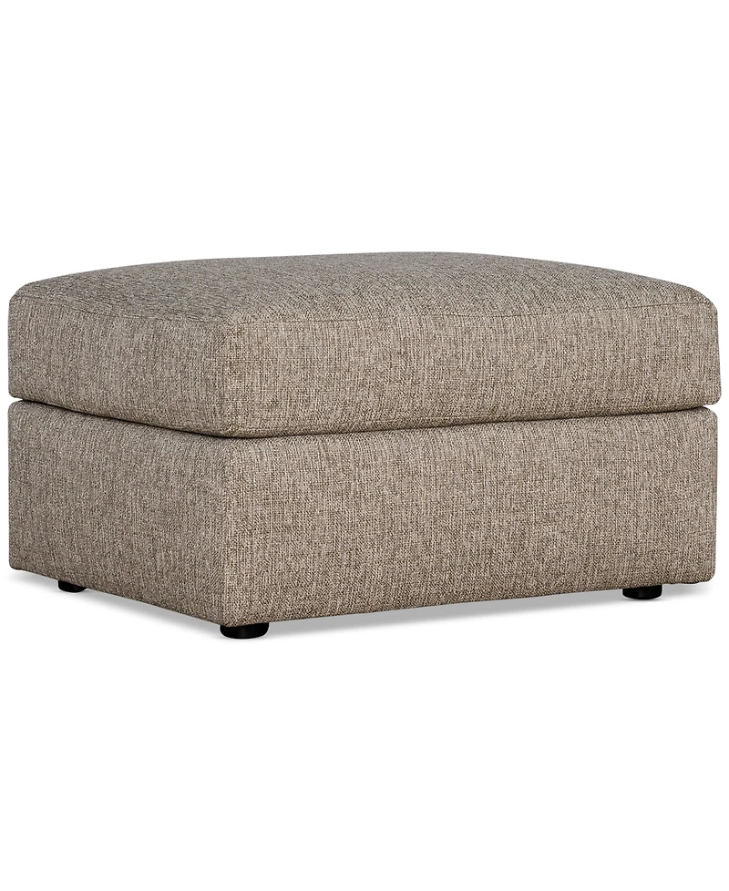 Closeout! Tilmar Fabric Ottoman, Exclusively at Macy's