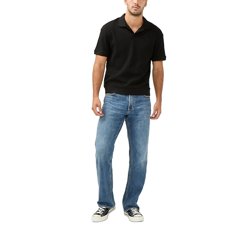 Silver Jeans Co. Zac Relaxed Fit Straight Leg Jeans