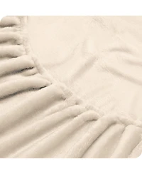 Bare Home Micro plush Fleece Queen Sheet Set