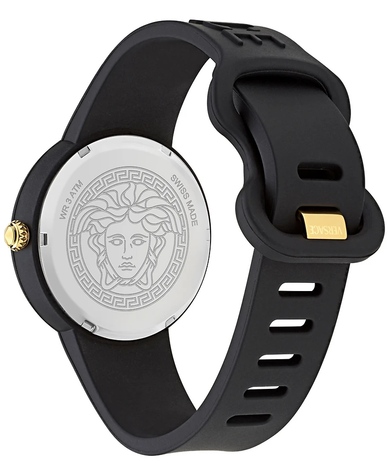 Versace Women's Swiss V-Pop Silicone Strap Watch 39mm